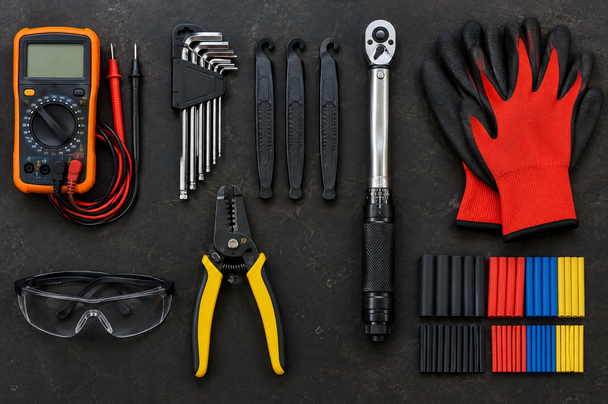 Electric scooter repair tools