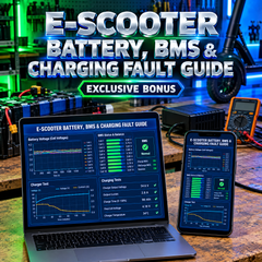 E-Scooter Battery, BMS & Charging Fault Guide