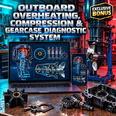 Outboard Overheating, Compression & Gearcase Diagnostic System