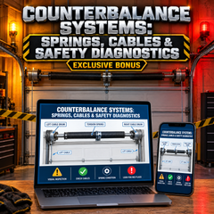 Counterbalance Systems: Springs, Cables & Safety Diagnostics