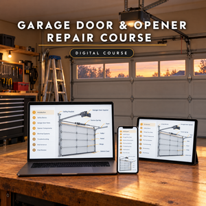 Garage Door & Opener Repair Course package