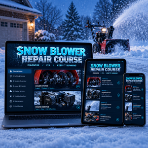 Snow Blower Repair Course package