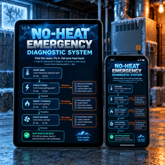 No-Heat Emergency Furnace Diagnostic System