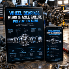 Trailer Wheel Bearings, Hubs & Axle Failure Prevention Guide