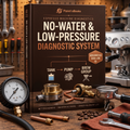 The Espresso No-Water & Low-Pressure Diagnostic System premium 3D hardcover digital product cover