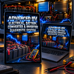Advanced RV Electrical, Battery, Converter & Inverter Diagnostic System