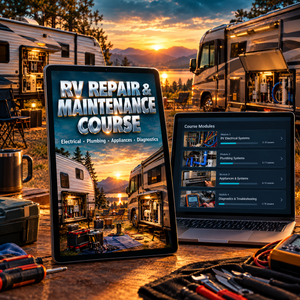 RV Repair & Maintenance Course package