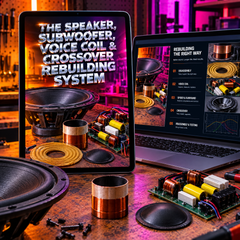 The Speaker, Subwoofer, Voice Coil & Crossover Rebuilding System