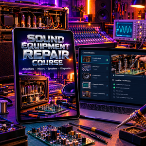 Sound Equipment Repair Course package